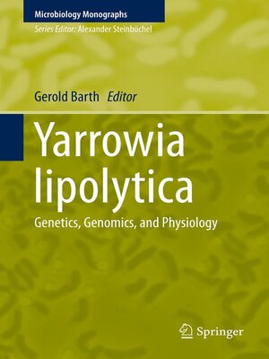 cover image of Yarrowia lipolytica